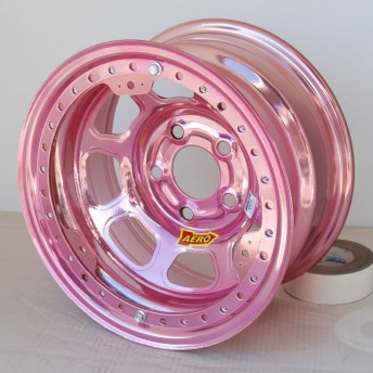 pink chrome wheels